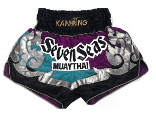 Short  de Boxe Thai Personnalisé : KNSCUST-1105